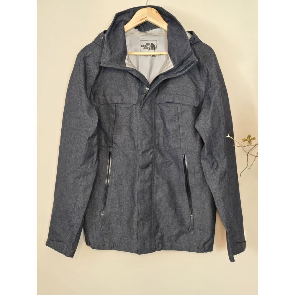 The North Face Jacket Kassler Field TNF Urban Charcoal Grey Hooded $249 Mens Med